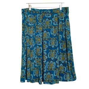 LuLaRoe Madison Tiger Print Skirt